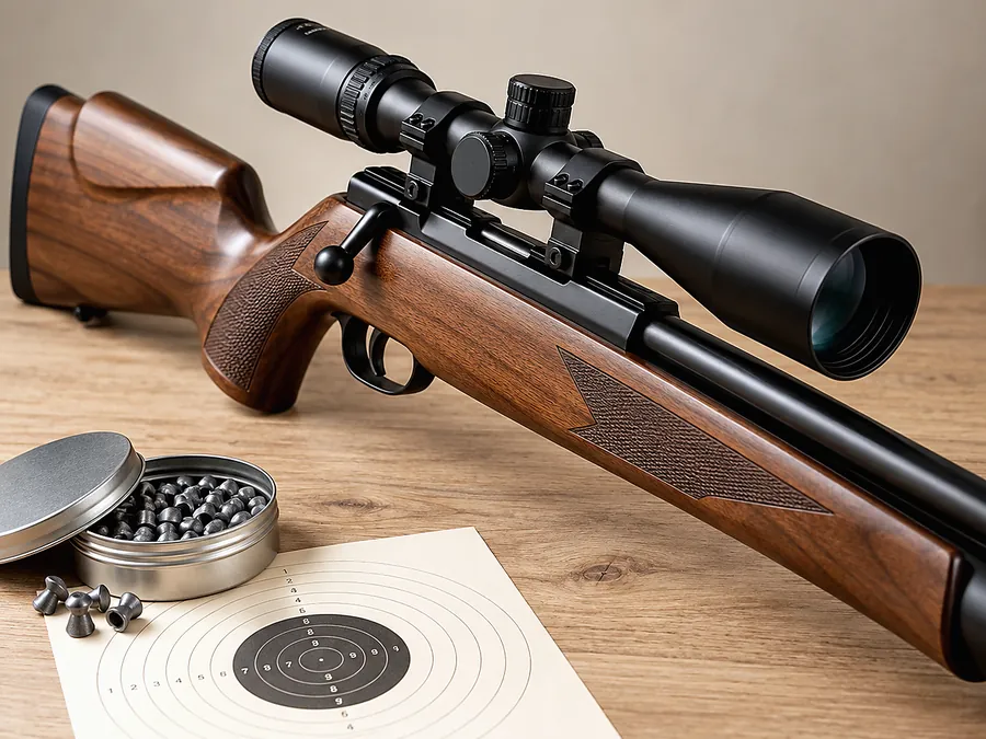 空気銃と射撃用品の相談イメージ